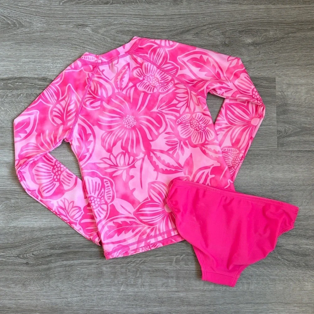 Wonder Nation girls tropical print bikini